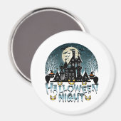 Halloween nacht magneet (Voorkant / Achterkant)