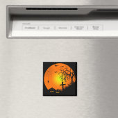 Halloween nacht magneet (Insitu (Vaatwasser))