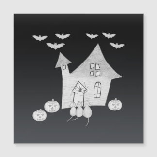 Halloween nacht met Spokenhuis, Vleermuizen, Pompo
