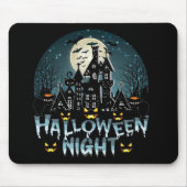 Halloween nacht muismat (Voorkant)