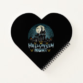 Halloween nacht notitieboek (Achterkant)