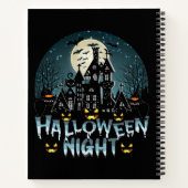 Halloween nacht notitieboek (Achterkant)