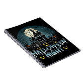 Halloween nacht notitieboek (Rechterzijde)