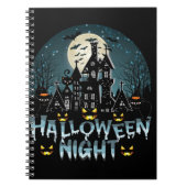 Halloween nacht notitieboek (Voorkant)