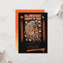Halloween Nacht Overwin de Angst Costume Feest