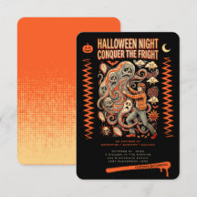 Halloween Nacht Overwin de Angst Costume Feest