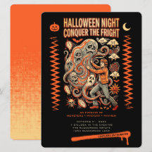 Halloween Nacht Overwin de Angst Costume Feest