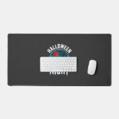 Halloween Nacht Pompoen Boom Vector Bureaumat (Keyboard & Muis)