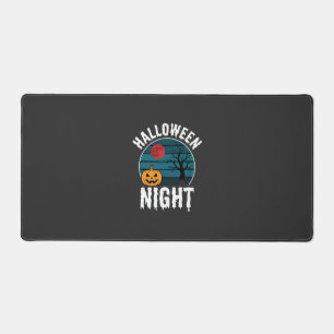 Halloween Nacht Pompoen Boom Vector Bureaumat