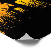 Halloween nacht poster (Hoek)