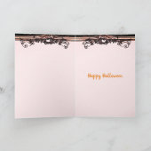 Halloween Nacht Schelmenrijm Vakantiekaart Feestdagen Kaart (Binnen)