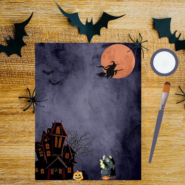 Halloween nacht scrapbook papier (Creator heeft geüpload)