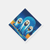 Halloween nacht servet (Hoek)