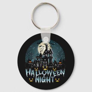 Halloween nacht sleutelhanger