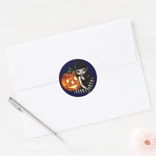 "Halloween nacht" Sticker (Envelop)