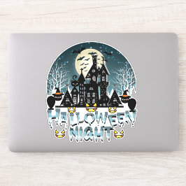 Halloween nacht sticker