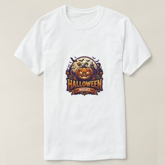 Halloween Nacht T-shirt (Design voorkant)