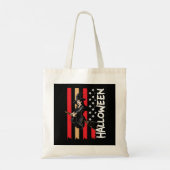 Halloween Nacht T shirt Design sjablonen Tote Bag (Achterkant)