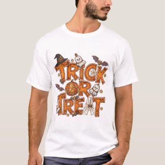 Halloween Nacht Trick or Treat T-shirt