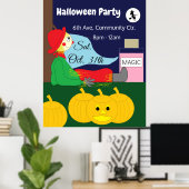 Halloween nacht van magie: poster (Thuiskantoor)