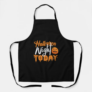Halloween Nacht VANDAAG Schort
