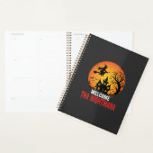 Halloween Nachtmerrie Heks Heeft Huisontwerp Planner (Display)