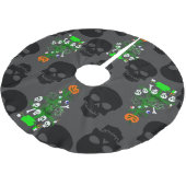 Halloween nachtmerrie kerstboom schedels rok (Gekanteld)