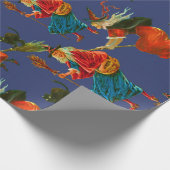 Halloween nachtvluchten cadeaupapier (Hoek)