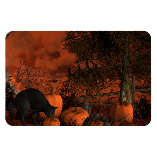 Halloween naderen magneet (Horizontaal)