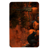 Halloween naderen magneet (Verticaal)