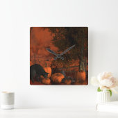 Halloween naderen vierkante klok (Huis)