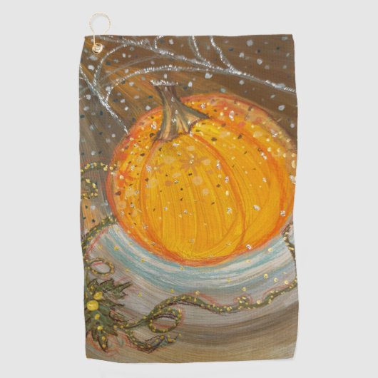 halloween naherfstbadhanddoekje golfhanddoek (Voorkant)