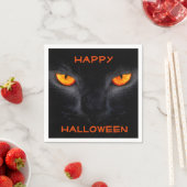 Halloween Napkin/Black Cat Servet (Insitu)