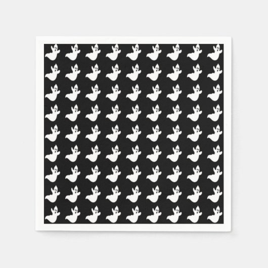 Halloween Napkin/Ghost Servet (Voorkant)