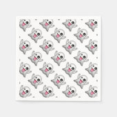 Halloween Napkin/Ghost Servetten (Voorkant)