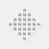 Halloween Napkin/Ghost Servetten (Hoek)