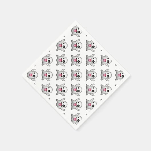 Halloween Napkin/Ghost Servetten (Hoek)