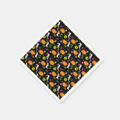 Halloween Napkin/Pumpkins en Ghost Servet (Hoek)