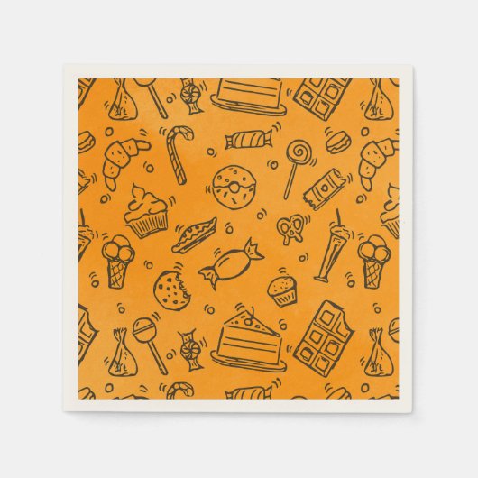 Halloween Napkins Servet (Voorkant)