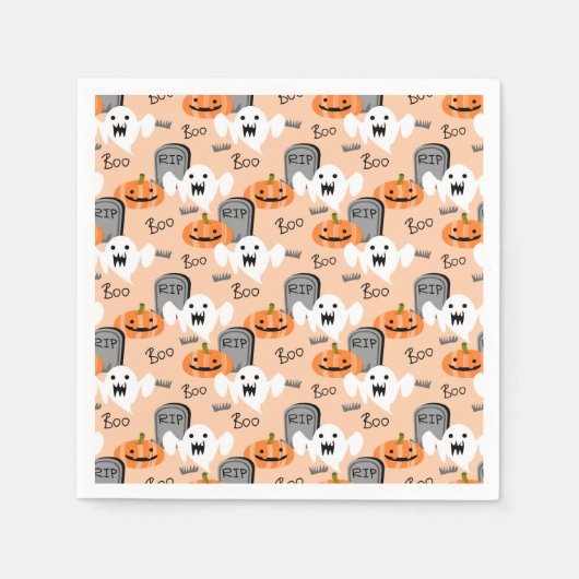 Halloween Napkins Servet (Voorkant)