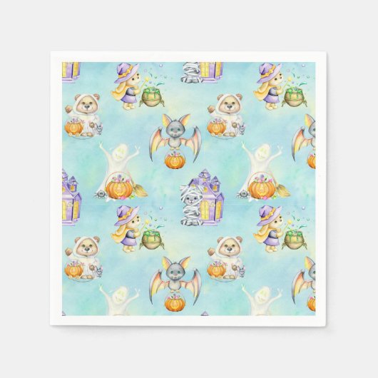 Halloween Napkins Servet (Voorkant)