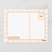 Halloween Narwhal Briefkaart (Achterkant)