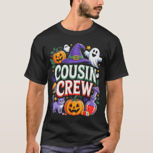 Halloween neef crew Boo pompoen voor kind meisje j T-shirt