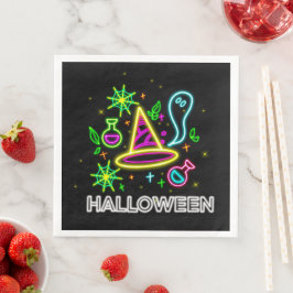 Halloween Neon look Pet Ghost Web Party Servet