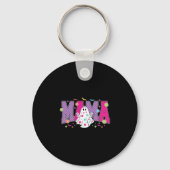 Halloween Neon Mama Mini Sleutelhanger (Voorkant)