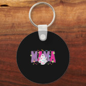 Halloween Neon Mama Mini Sleutelhanger (Voorkant)