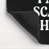 Halloween nep eng schrikwekkend spook grappig kost muismat (Hoek)