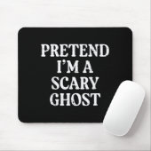 Halloween nep eng schrikwekkend spook grappig kost muismat (Met muis)