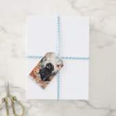 Halloween Newfoundland met pompoenen eng Cadeaulabel (Met Touw)