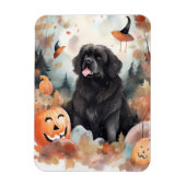 Halloween Newfoundland met pompoenen eng Magneet (Verticaal)